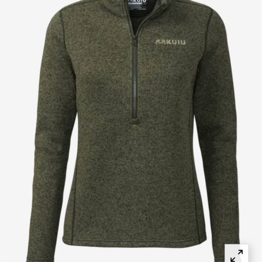 KUIU Forest Green Performance Pullover